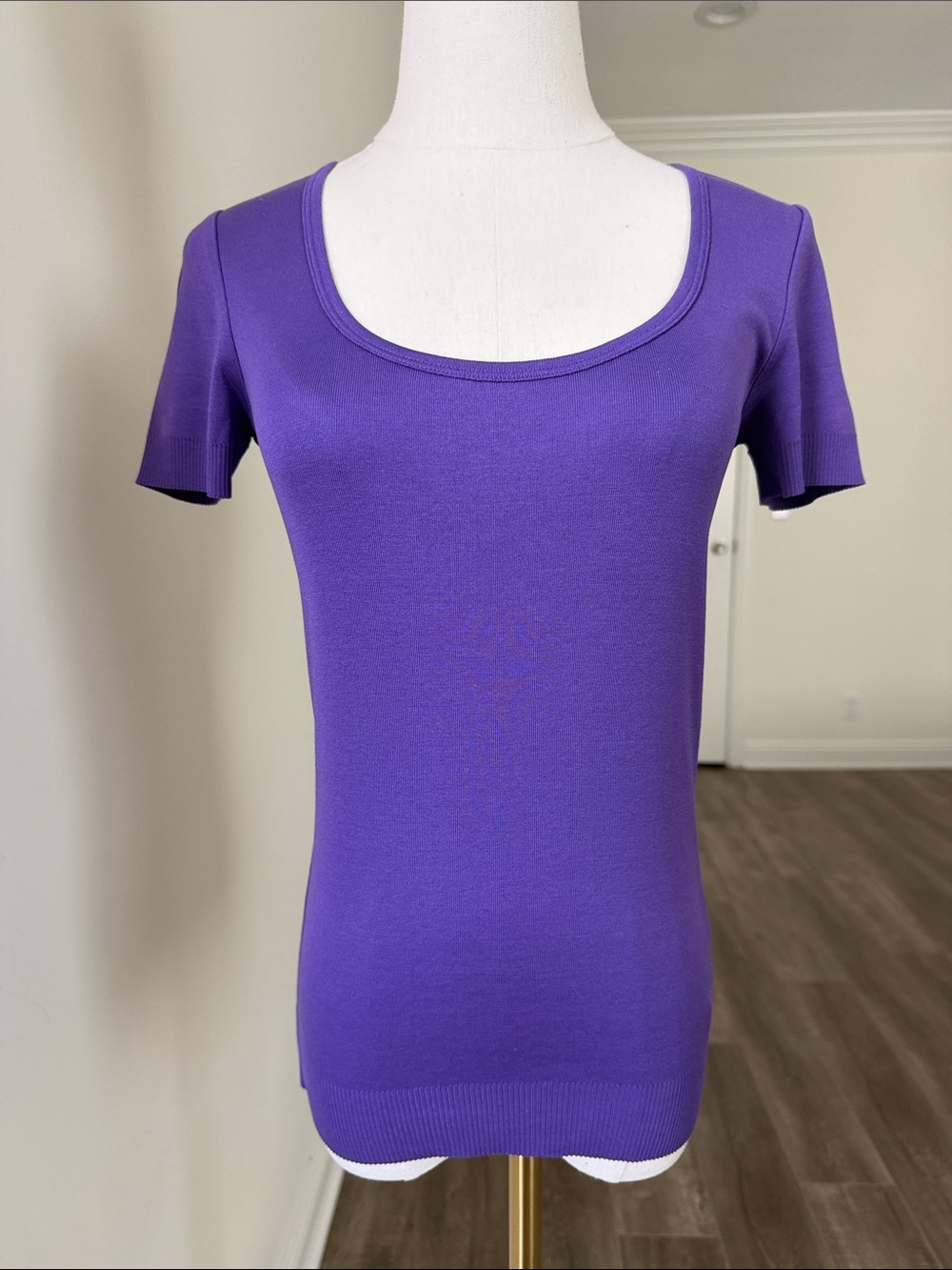 RALPH LAUREN Black Label fine-gauge short-sleeve sweater